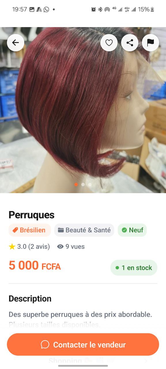 Page produit détaillée